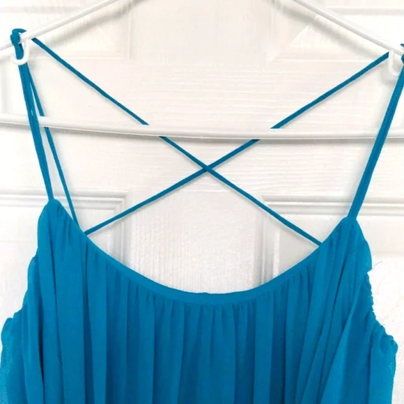 Calvin Klein Collection Blue Mini Sundress - Picture 2 of 16